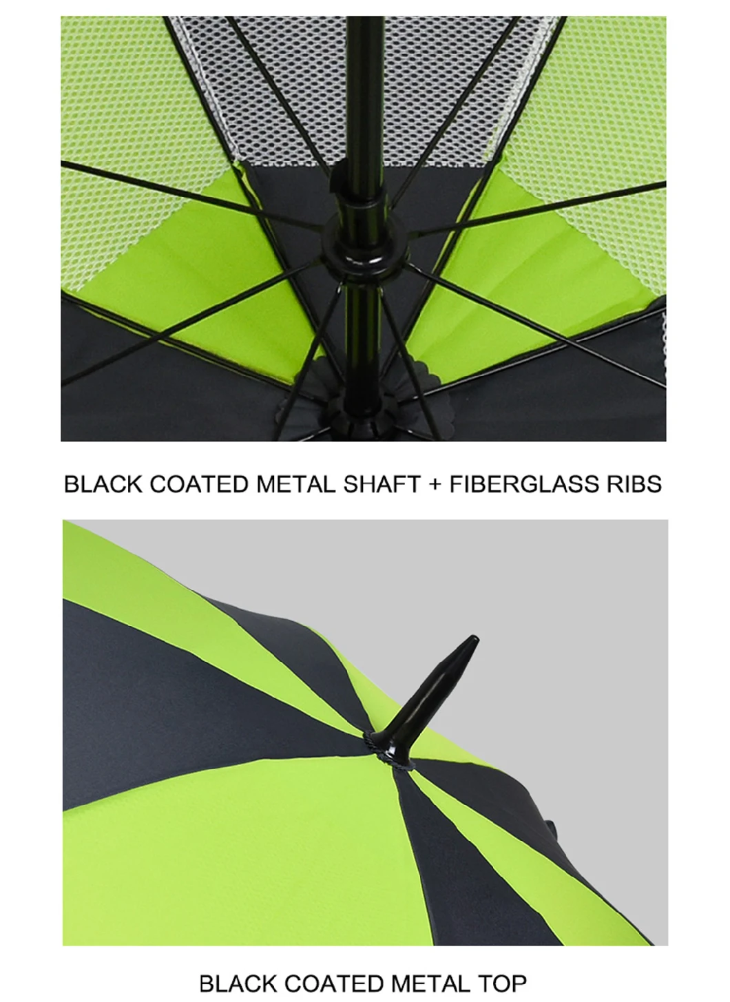 Double Layer Promotional Durable Long Golf Umbrella